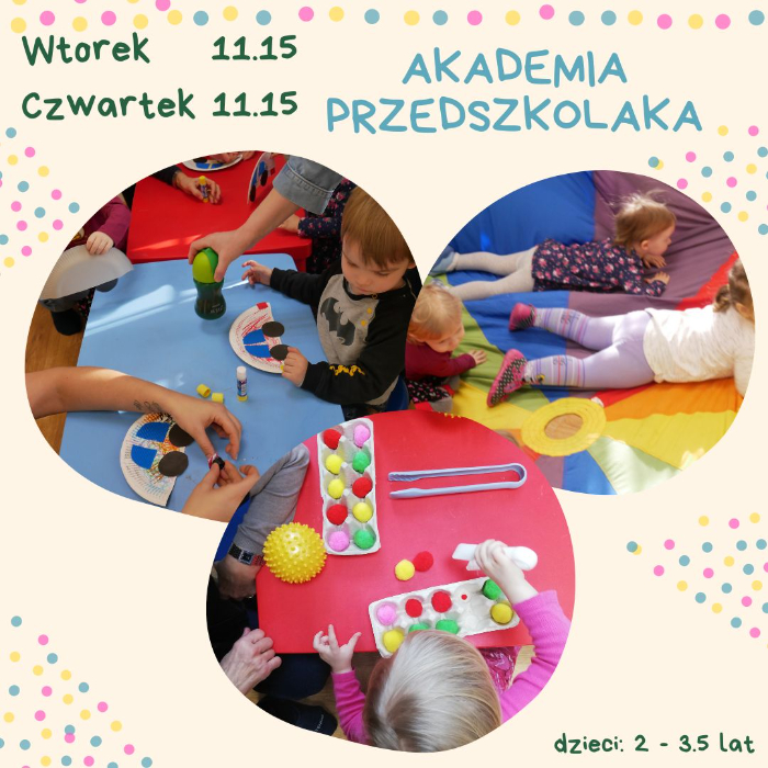Zajęcia dla dzieci Akademia Przedszkolaka w Warszawie