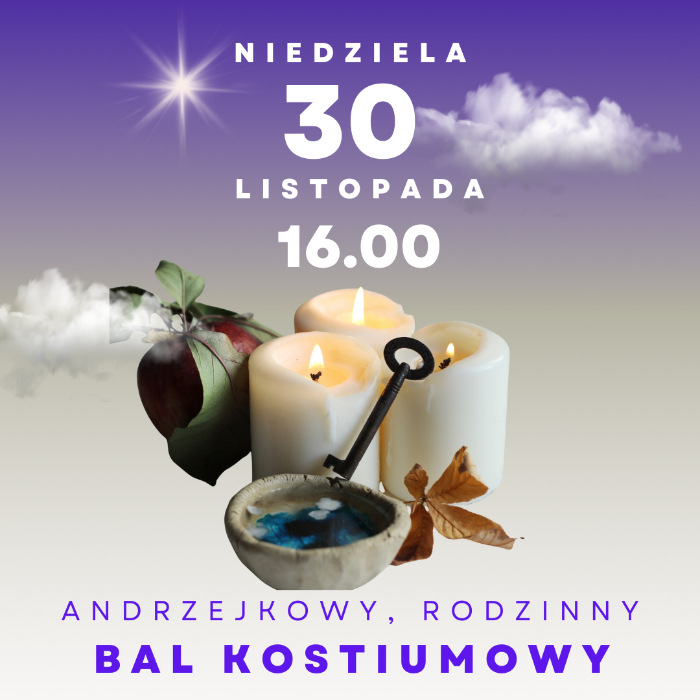 Zajęcia dla dzieci Andrzejkowy bal kostiumowy w Warszawie