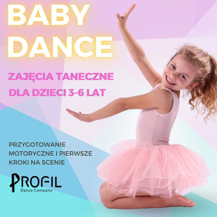 Zajęcia dla dzieci Baby Dance 3-5 lat w Warszawie