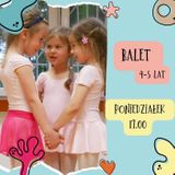 Zajęcia dla dzieci Balet: dzieci 4-5 lat w Warszawie
