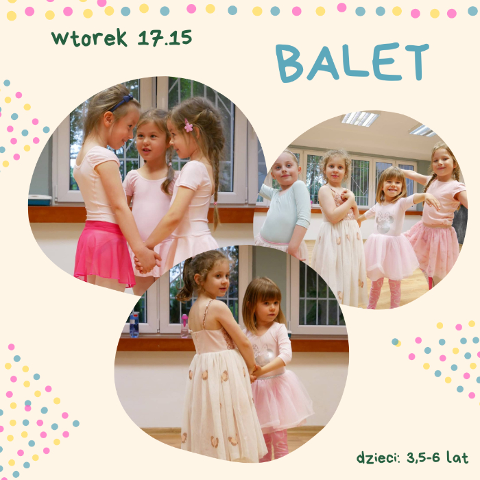Zajęcia dla dzieci Balet w Warszawie