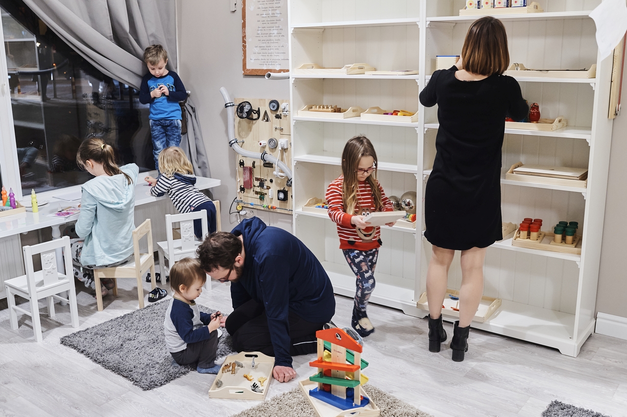 Zajęcia dla dzieci Bawialnia w stylu Montessori w Warszawie