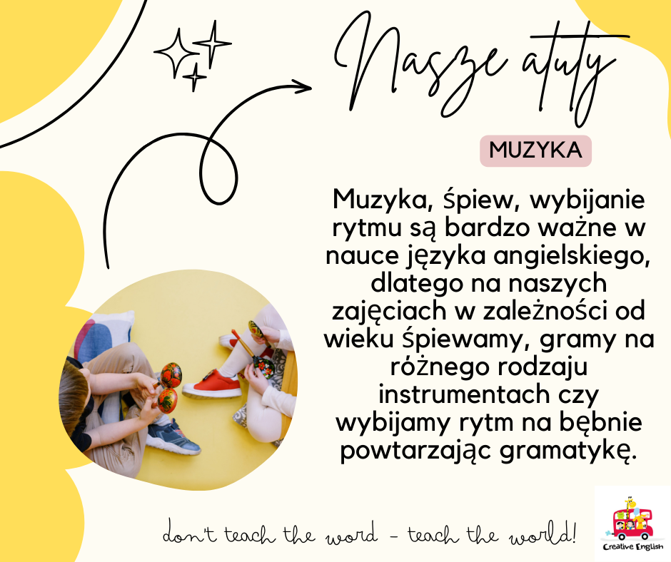 Zajęcia dla dzieci Creative English Babies - multisensoryczny angielski dla dzieci 0-3 lata w Warszawie