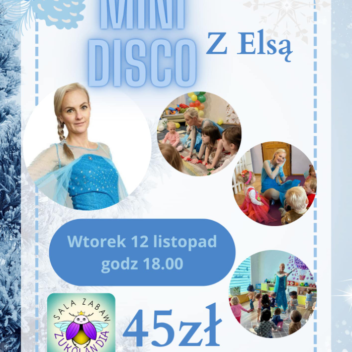 Zajęcia dla dzieci Disco z Elsą! w Warszawie