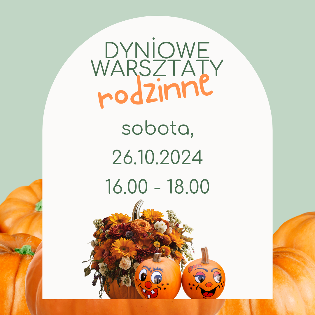 Zajęcia dla dzieci Dyniowe warsztaty rodzinne! w Warszawie