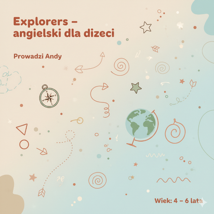 Zajęcia dla dzieci Explorers – angielski dla dzieci (4–6 lat) w Warszawie