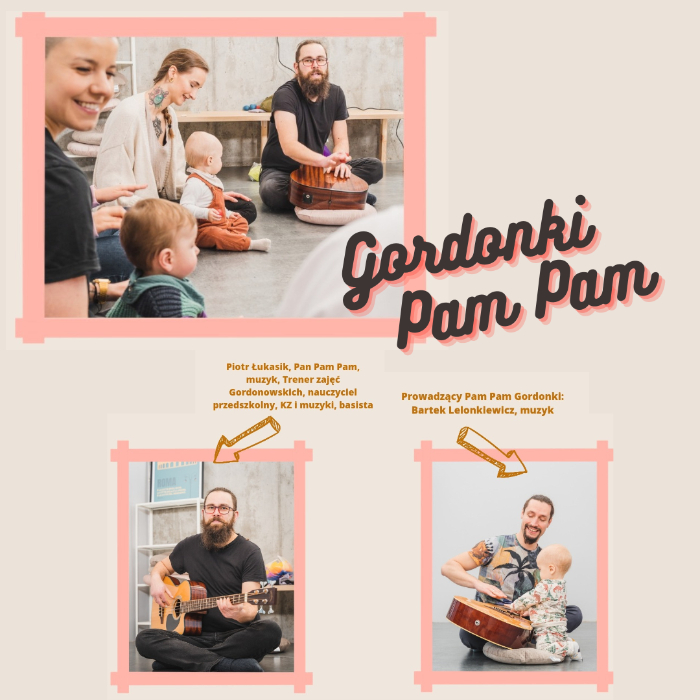 Zajęcia dla dzieci Gordonki PAM PAM prowadzi Bartek w Warszawie