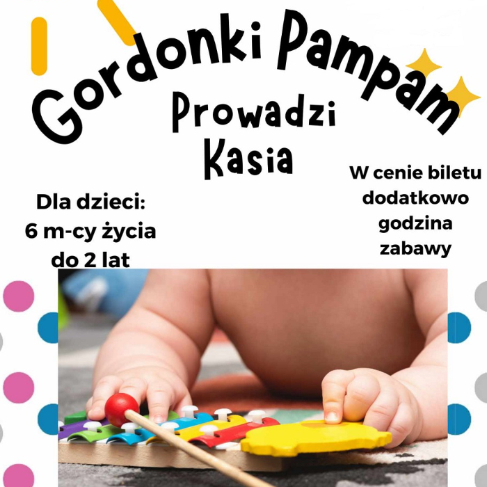 Zajęcia dla dzieci Gordonki PAM PAM prowadzi Pan PAM PAM w Warszawie
