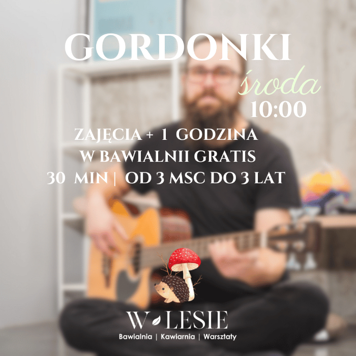 Zajęcia dla dzieci GORDONKI z PamPam Piotr w Warszawie