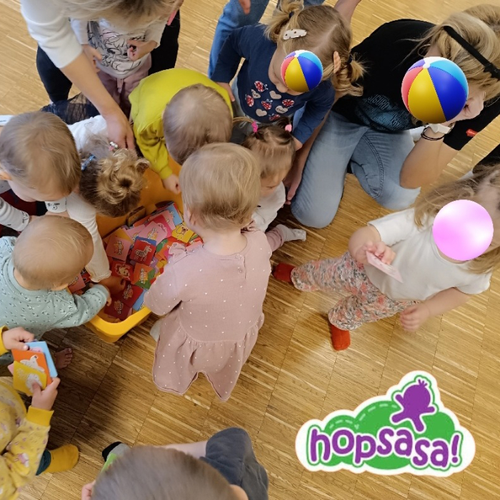 Zajęcia dla dzieci Hopsasa! Zajęcia ogólnorozwojowe dla dzieci 1 - 4 lat w Warszawie