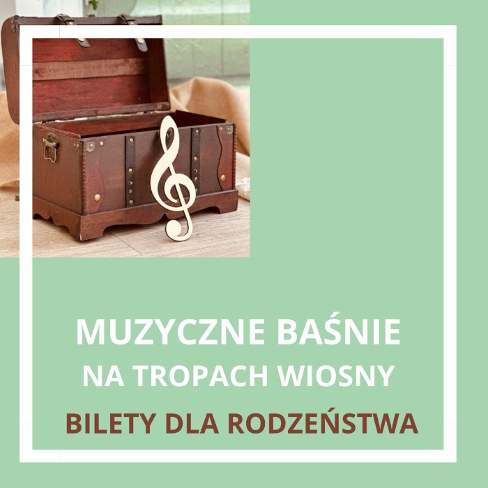 Zajęcia dla dzieci Interaktywna baśń muzyczna „Na tropach wiosny” - bilet dla rodzeństwa w Warszawie