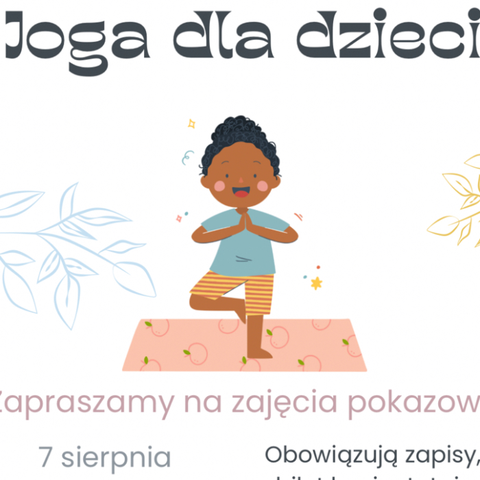 Zajęcia dla dzieci Joga dla dzieci 5-7 lat w Warszawie