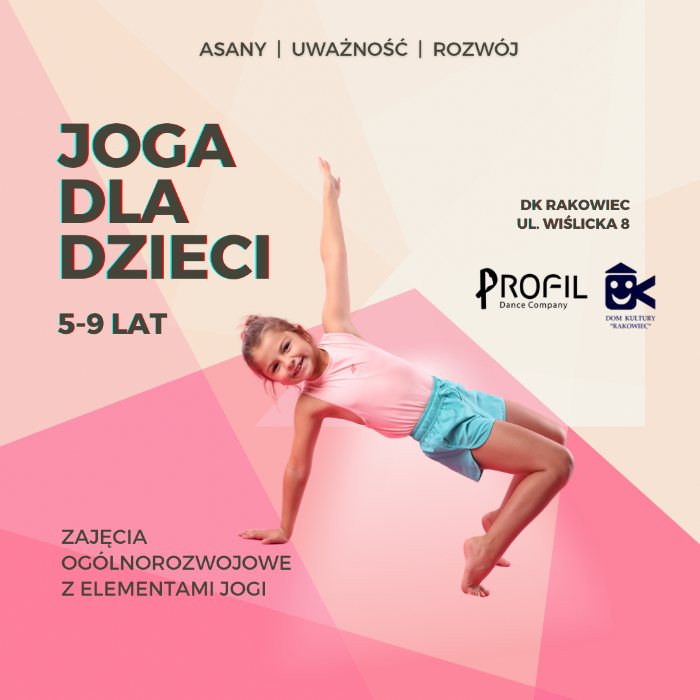 Zajęcia dla dzieci Joga dla dzieci 5-9 lat w Warszawie
