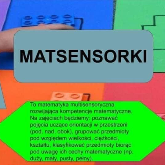 Zajęcia dla dzieci MatSensorki w Warszawie