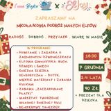 Zajęcia dla dzieci Mikołajki "🎅 Mikołajkowa Podróż Małych Elfów (2-4 lata)" w Warszawie