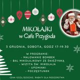 Zajęcia dla dzieci Mikołajki w Cafe Przygoda w Warszawie