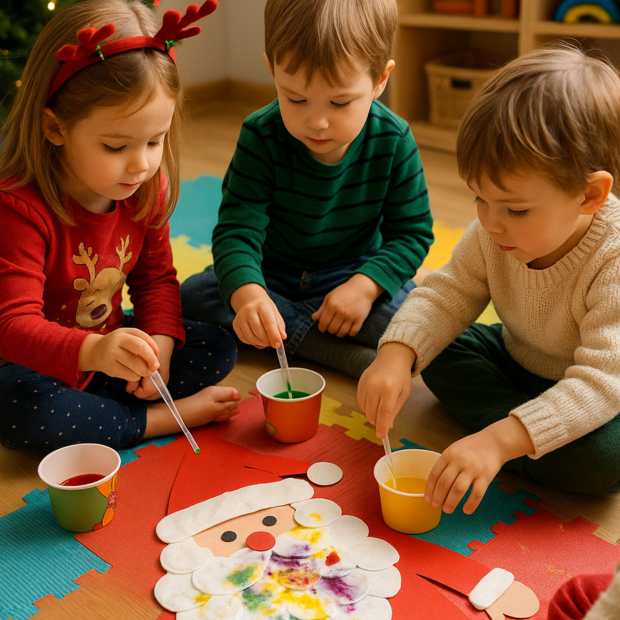 Zajęcia dla dzieci Mikołajkowe warsztaty sensoryczne dla Maluchów w Warszawie