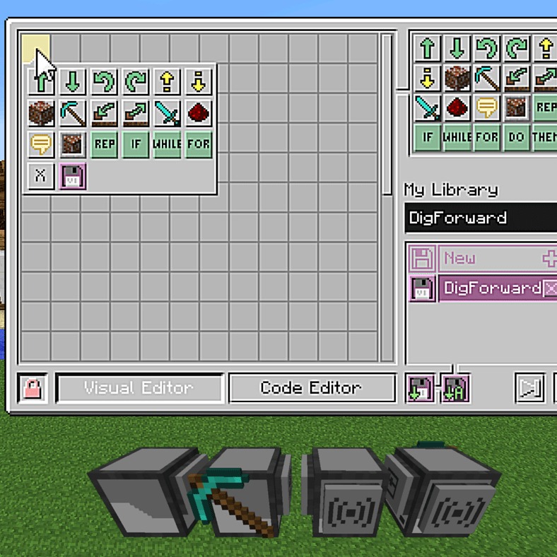 Zajęcia dla dzieci Minecraft JR 7-9 lat w Warszawie