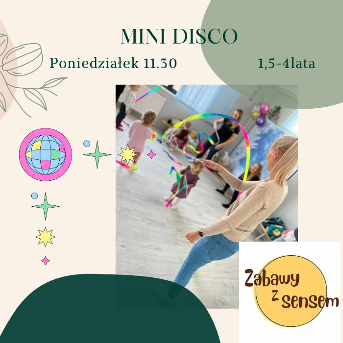 Zajęcia dla dzieci MINI DISCO w Warszawie