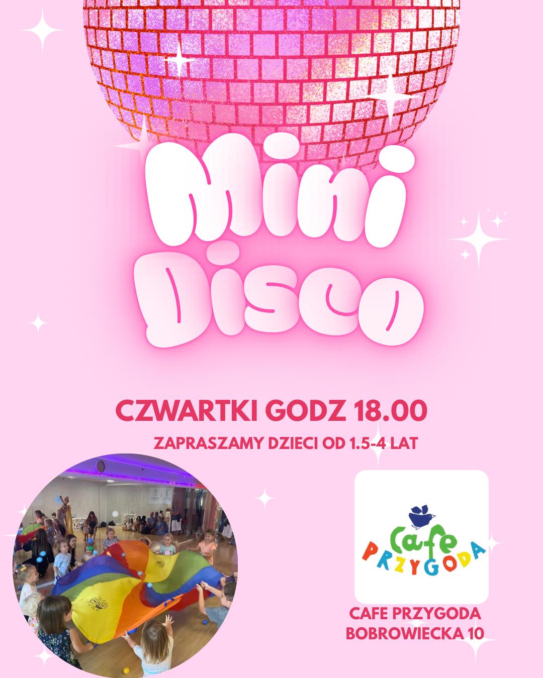 Zajęcia dla dzieci Mini Disco w Warszawie