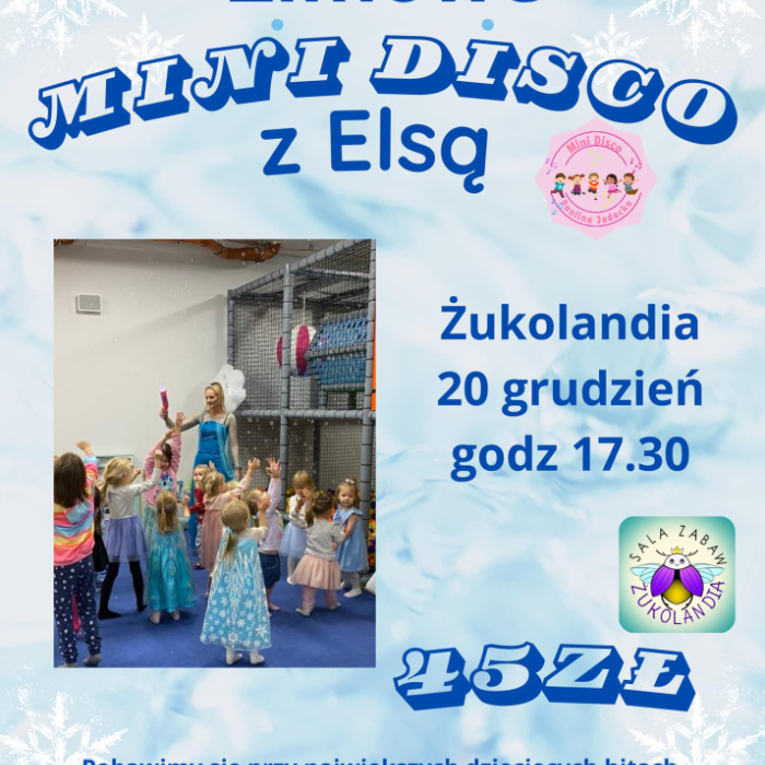 Zajęcia dla dzieci Mini disco z Elzą w Warszawie