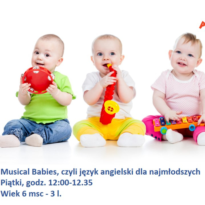 Zajęcia dla dzieci Musical Babies w Warszawie