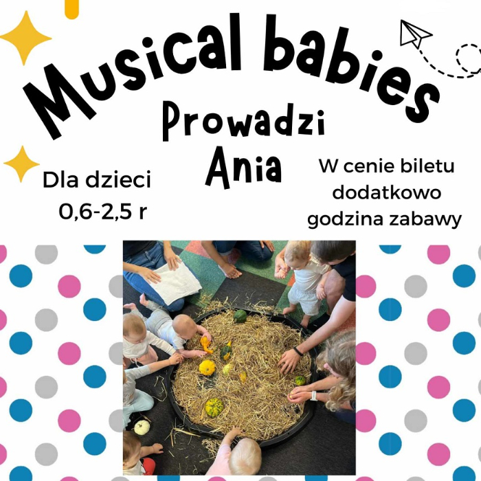 Zajęcia dla dzieci Musical Babies w Warszawie
