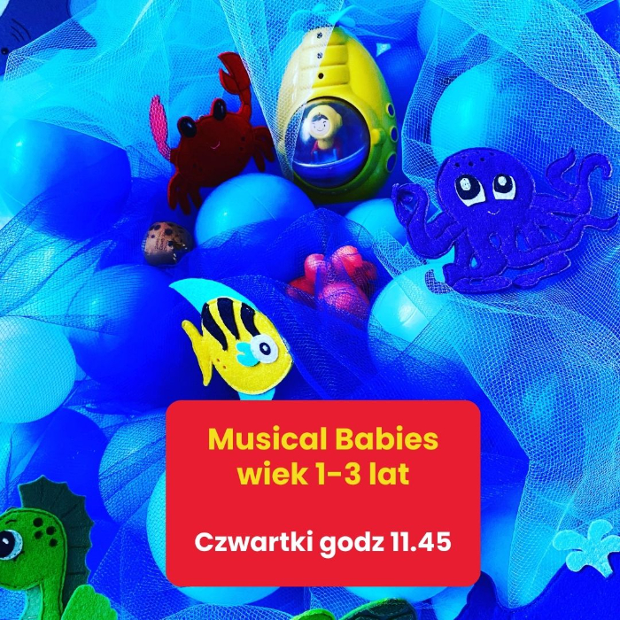 Zajęcia dla dzieci Musical Babies w Warszawie