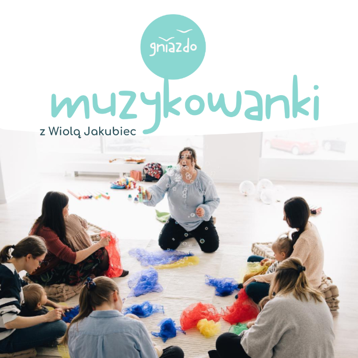 Zajęcia dla dzieci Muzykowanki z Wiolą Jakubiec (2-4 lata) w Warszawie