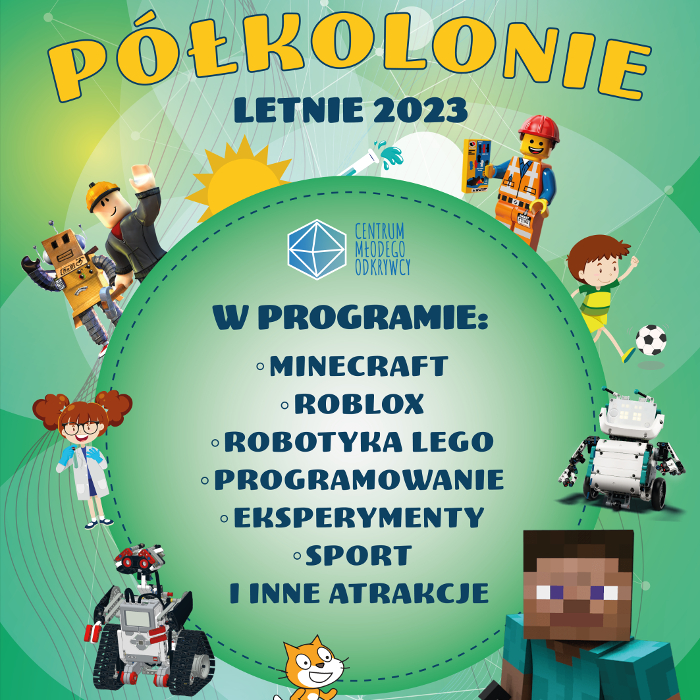 Zajęcia dla dzieci Półkolonie Minecraft  ADVENTURE _ Żoliborz w Warszawie