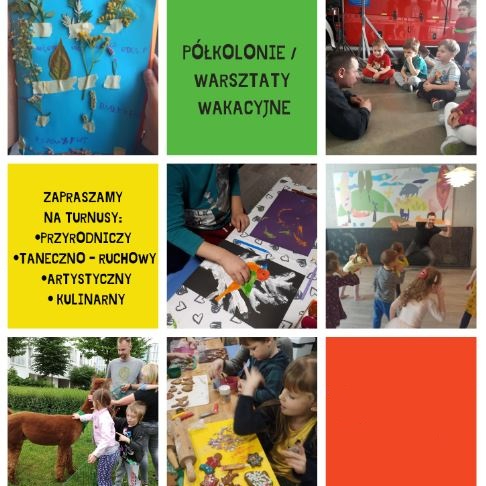 Zajęcia dla dzieci Półkolonie Taneczno-Ruchowe w Warszawie