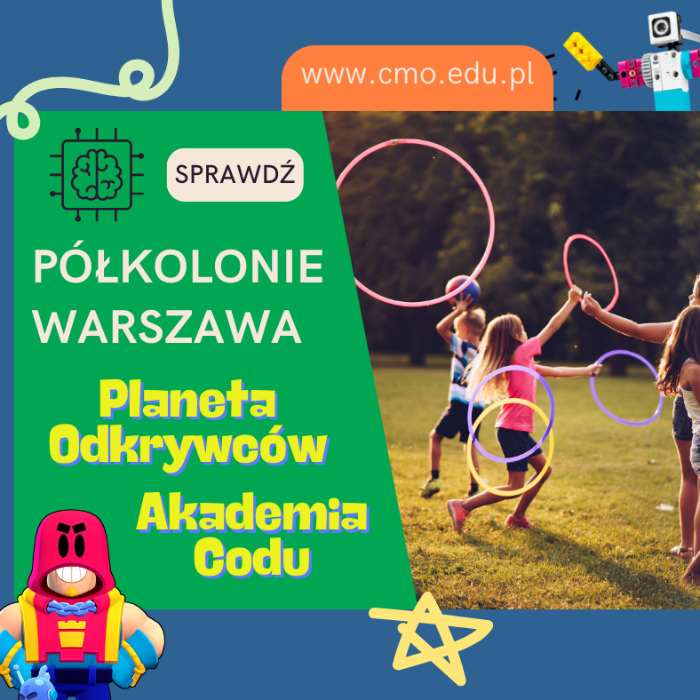 Zajęcia dla dzieci Półkolonie Warszawa "Akademia Codu" w Warszawie