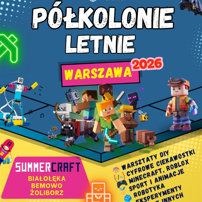 Zajęcia dla dzieci Półkolonie Warszawa Białołeka w Warszawie