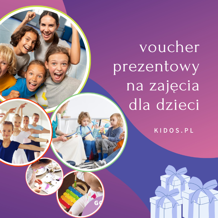 Zajęcia dla dzieci PREZENT NA DZIEŃ DZIECKA Voucher na zajęcia - podaruj doświadczenia, nie rzeczy 🥰 w Warszawie