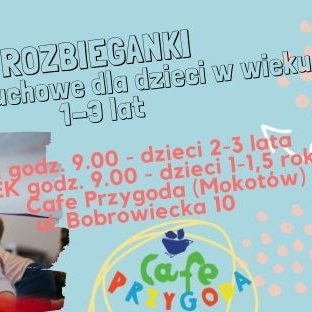 Zajęcia dla dzieci Rozbieganki w Warszawie