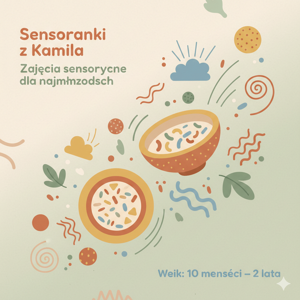 Zajęcia dla dzieci Sensoranki z Kamilą w Warszawie