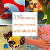 Zajęcia dla dzieci Smyko – Multisensoryka® – zajęcia sensoryczne dla najmłodszych dzieci w Warszawie