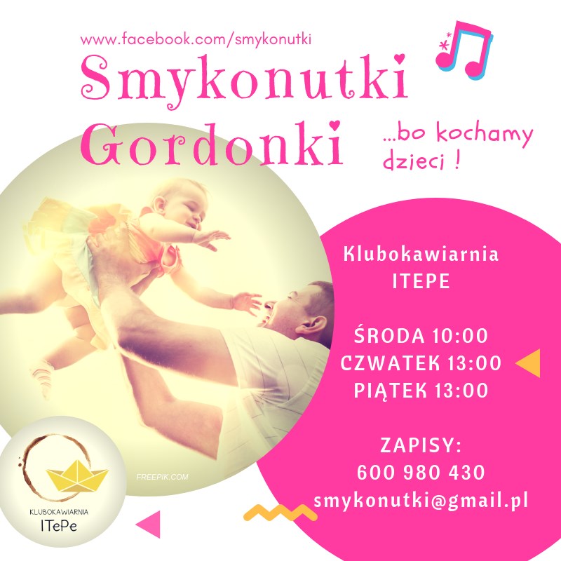 Zajęcia dla dzieci Smykonutki Gordonki w Warszawie