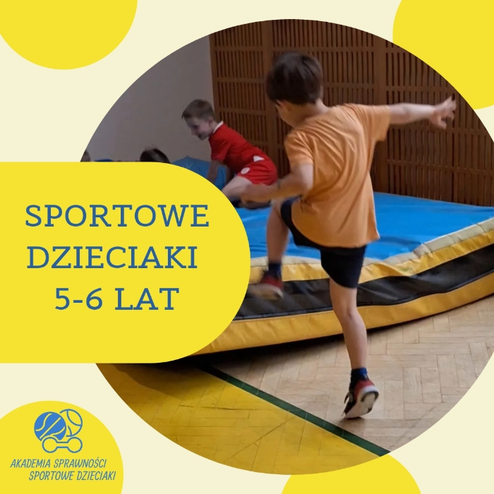 Zajęcia dla dzieci Sportowe Dzieciaki 5-6 lat w Warszawie