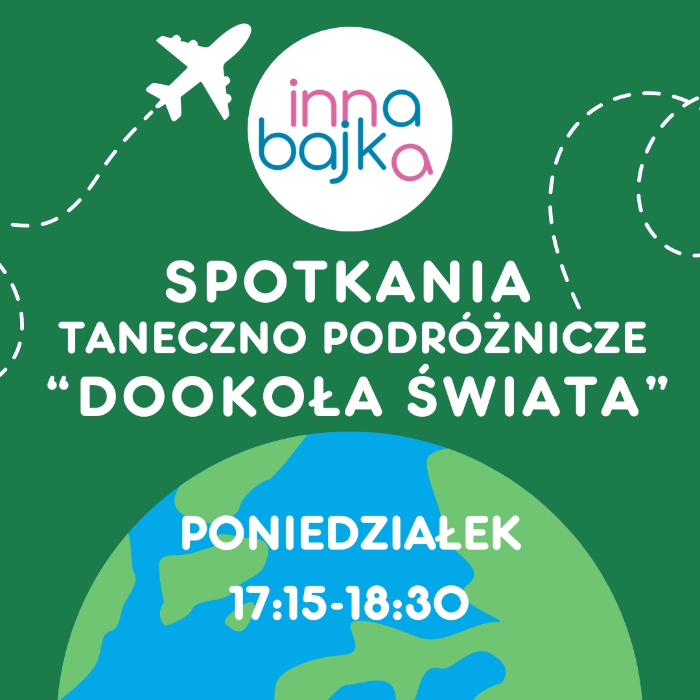 Zajęcia dla dzieci Spotkania taneczno - podróżnicze "Dookoła świata" w Warszawie