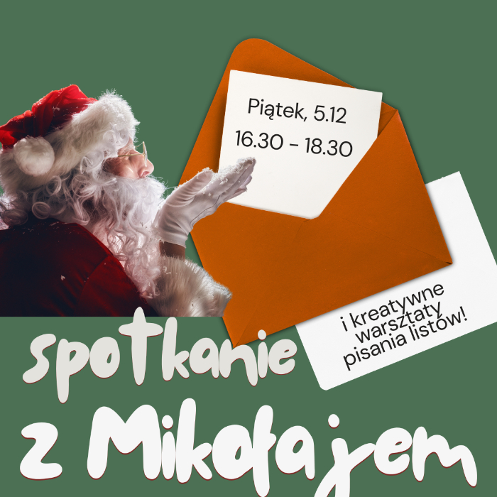 Zajęcia dla dzieci Spotkanie z Mikołajem i warsztaty pisania listów w Warszawie