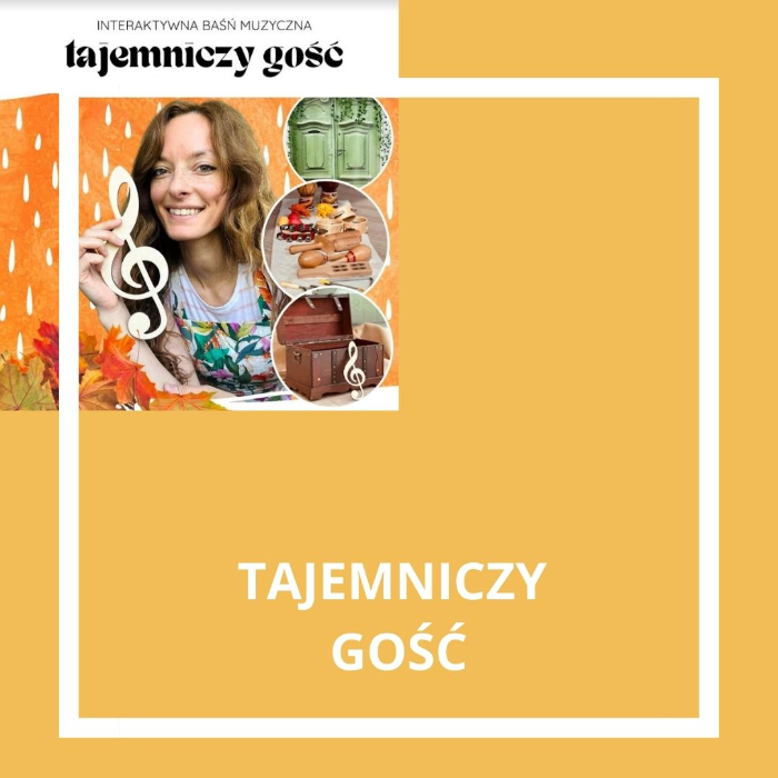 Zajęcia dla dzieci „Tajemniczy gość”  - sensoryczny jesienny spektakl muzyczny dla dzieci pełen prawdziwych przygód w Warszawie