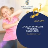 Zajęcia dla dzieci Tańce w języku angielskim  w Warszawie