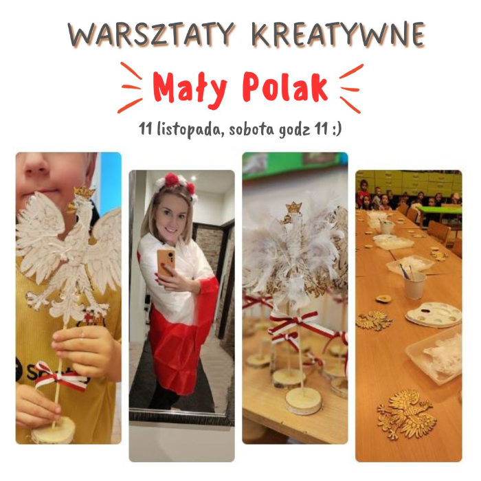 Zajęcia dla dzieci Warsztaty Kreatywne "Mały Polak" w Warszawie