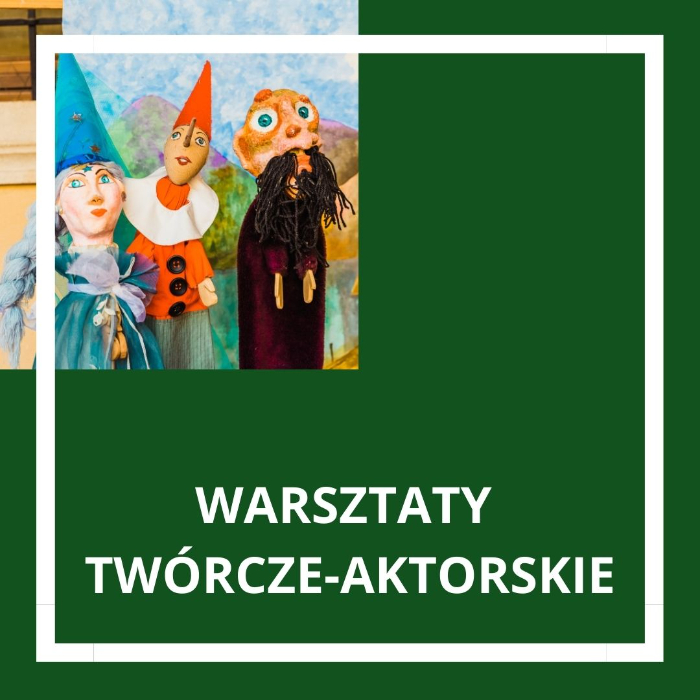 Zajęcia dla dzieci Warsztaty twórczo-aktorskie z Ewą Andruszkiewicz  w Warszawie