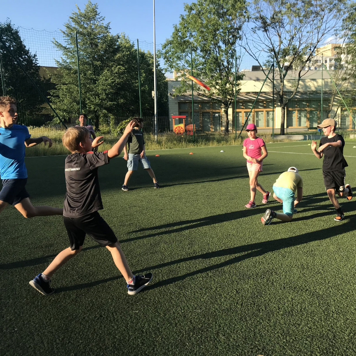 Zajęcia dla dzieci Zajęcia ultimate frisbee dla początkujących, dzieci 7 - 10 lat w Warszawie