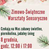 Zajęcia dla dzieci Zimowo - Świąteczne Warsztaty Sensoryczne w Warszawie