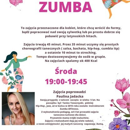Zajęcia dla dzieci Zumba dla dorosłych w Warszawie